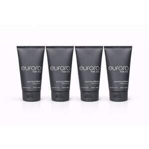 Eufora For Him Grooming Cream 4.2 oz / 125 ml Pack of 4 Low Shine